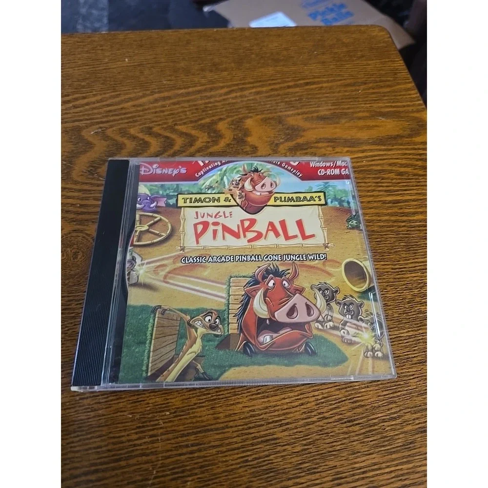 New Disney Hot Shot Timon Pumba Jungle Pinball PC/Mac